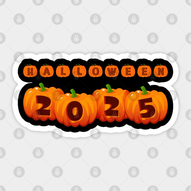 Halloween-2025 Sticker by Creatifly Graphic Tees